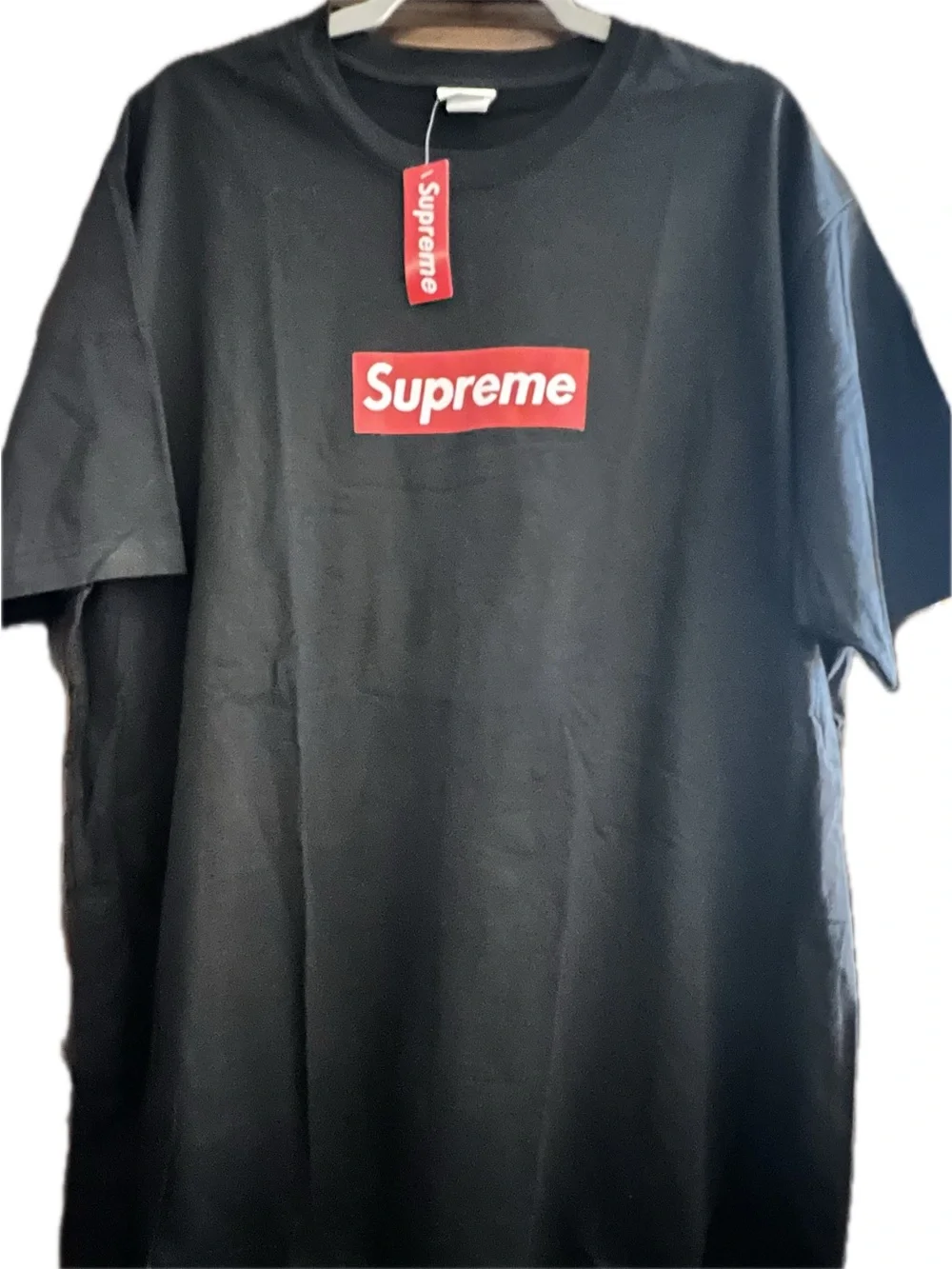 Supreme look-alike Black Box Logo screen print T-Shirt 2XL